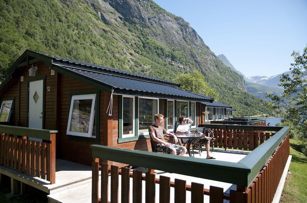 Grande Hytteutleige Og Camping Hotel Geiranger Exterior photo